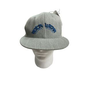 Rocawear Hat Fitted Mens‎ Size S-M Baseball Cap Gray Blue VTG